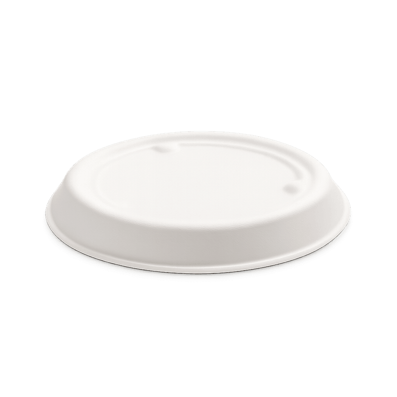 Sugarcane Serving Container – Lid Fits C001 C002 Cups (Carton of 2000)