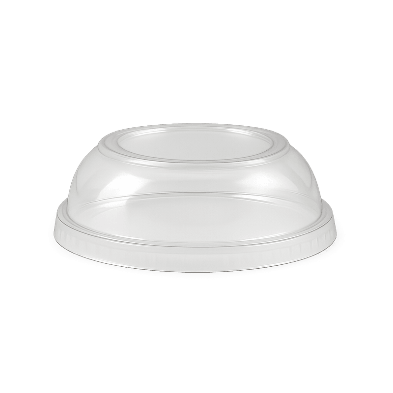 12oz PET Takeaway Container – Dome Lid for 12oz/16oz/24oz Bowl (Carton of 500)