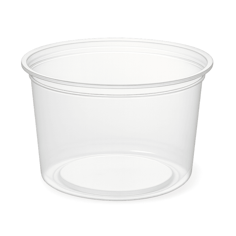 16oz PLA Takeaway Container – Deli (Carton of 500)